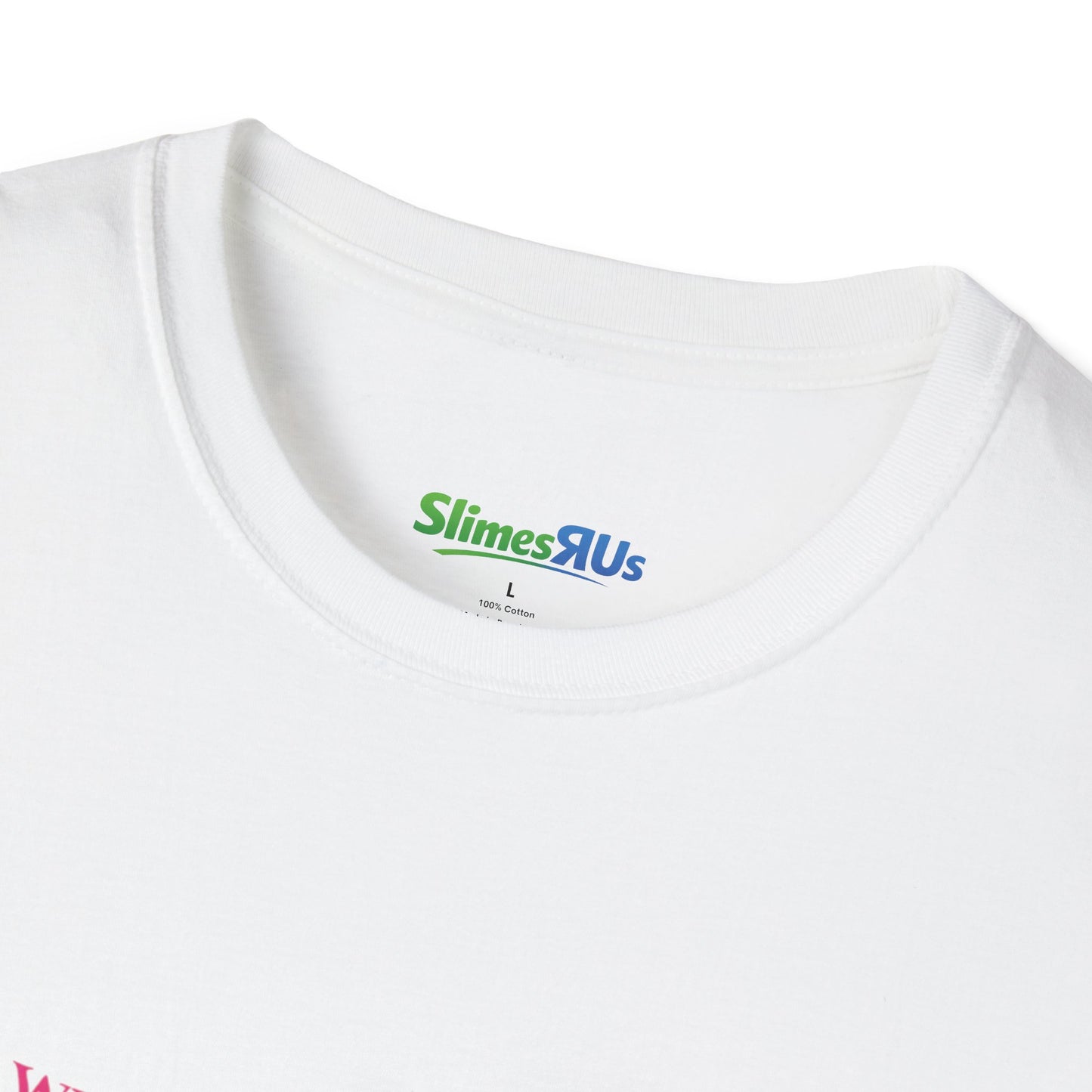 Slimesrus Pink T-Shirt — Retro Pink Graphic Tee