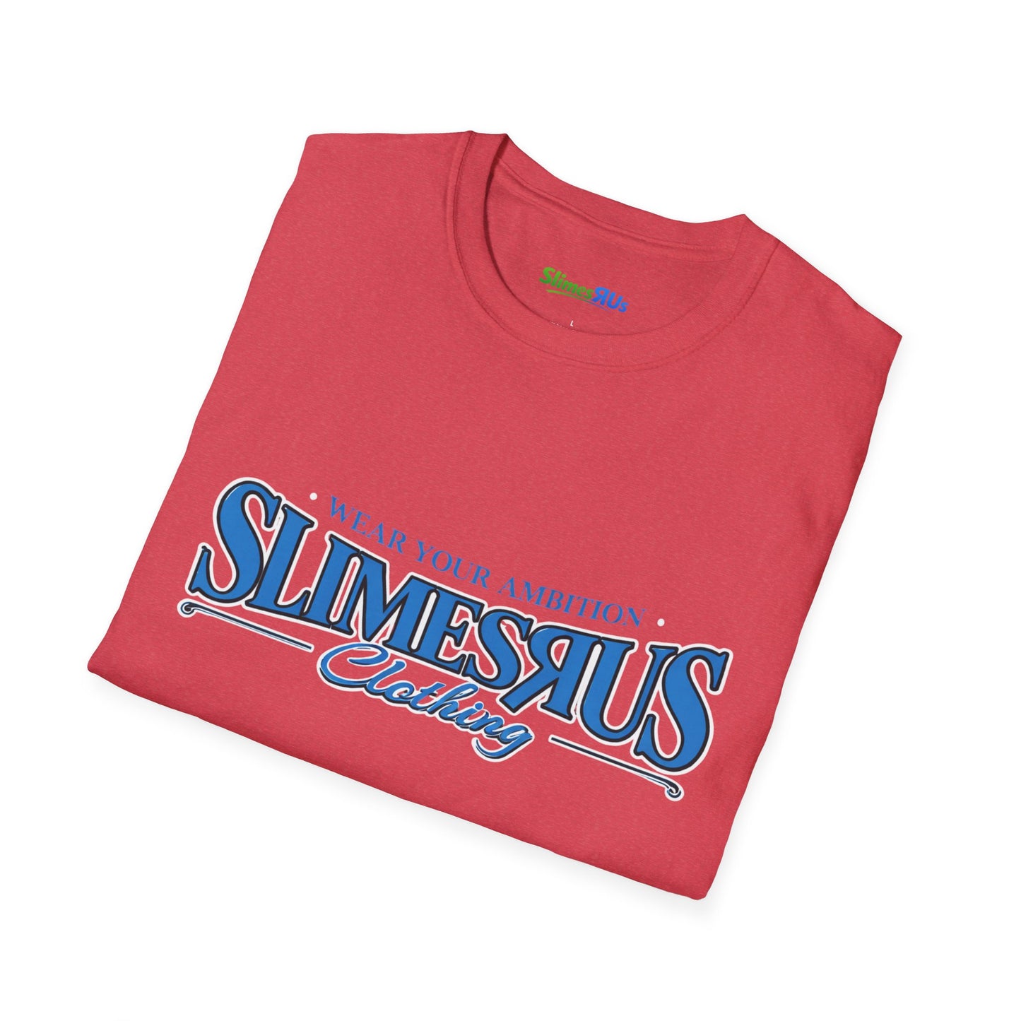 Slimesrus  Blue Unisex Softstyle T-Shirt