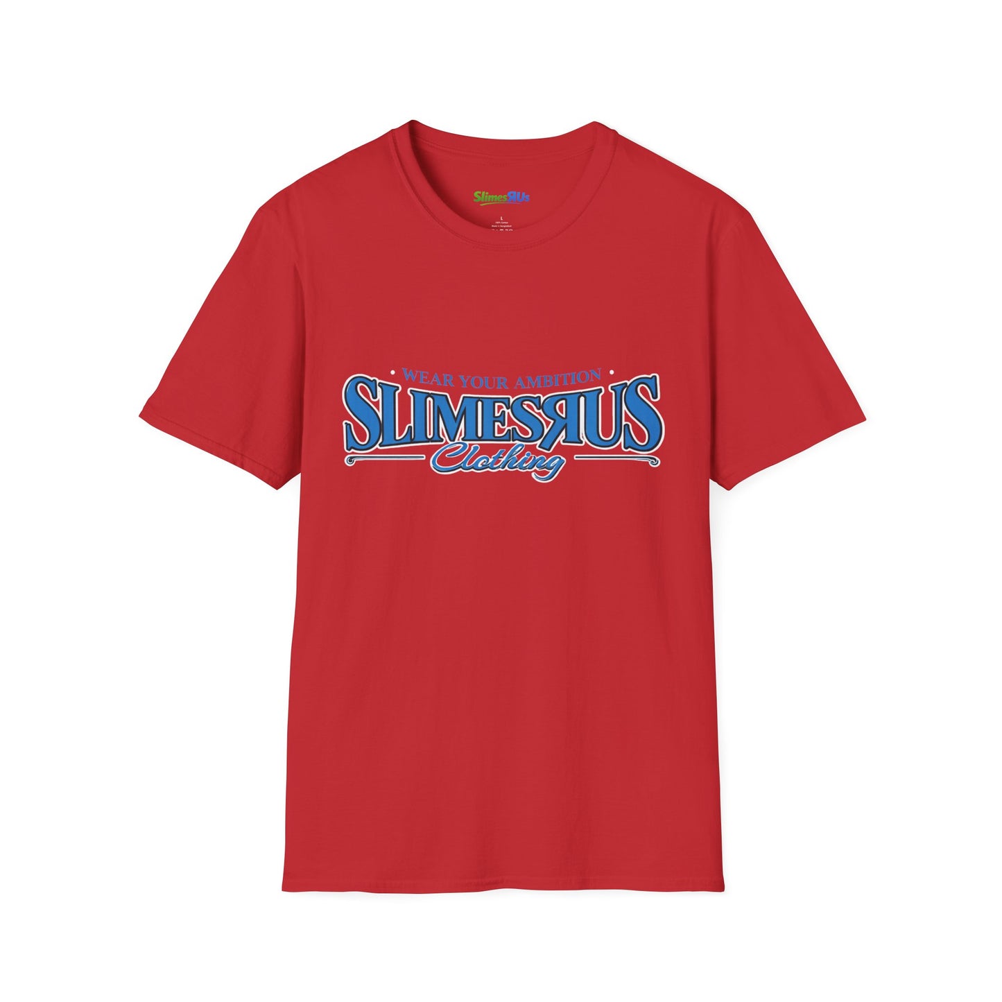 Slimesrus  Blue Unisex Softstyle T-Shirt