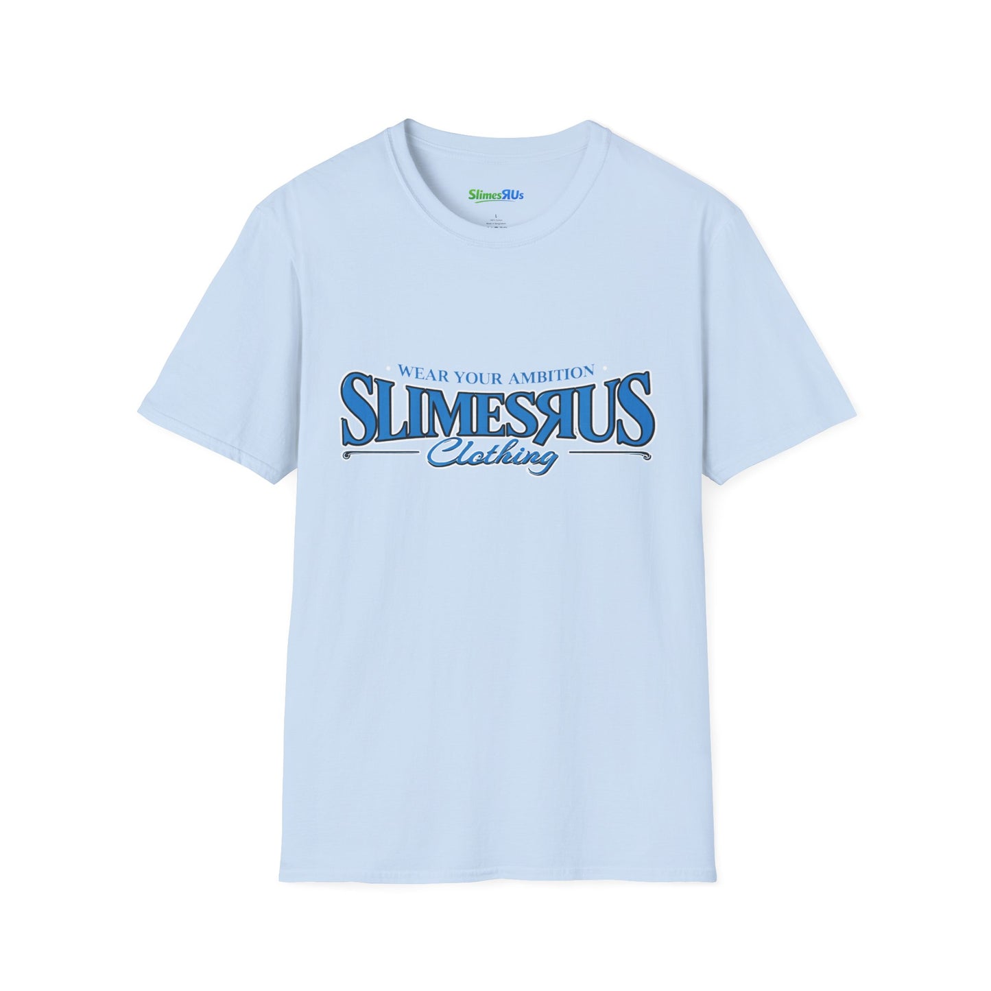 Slimesrus  Blue Unisex Softstyle T-Shirt