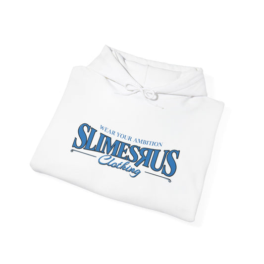 Slimesrus  Retro Blue Script Pullover