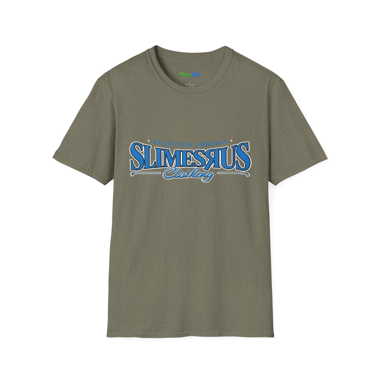 Slimesrus  Blue Unisex Softstyle T-Shirt