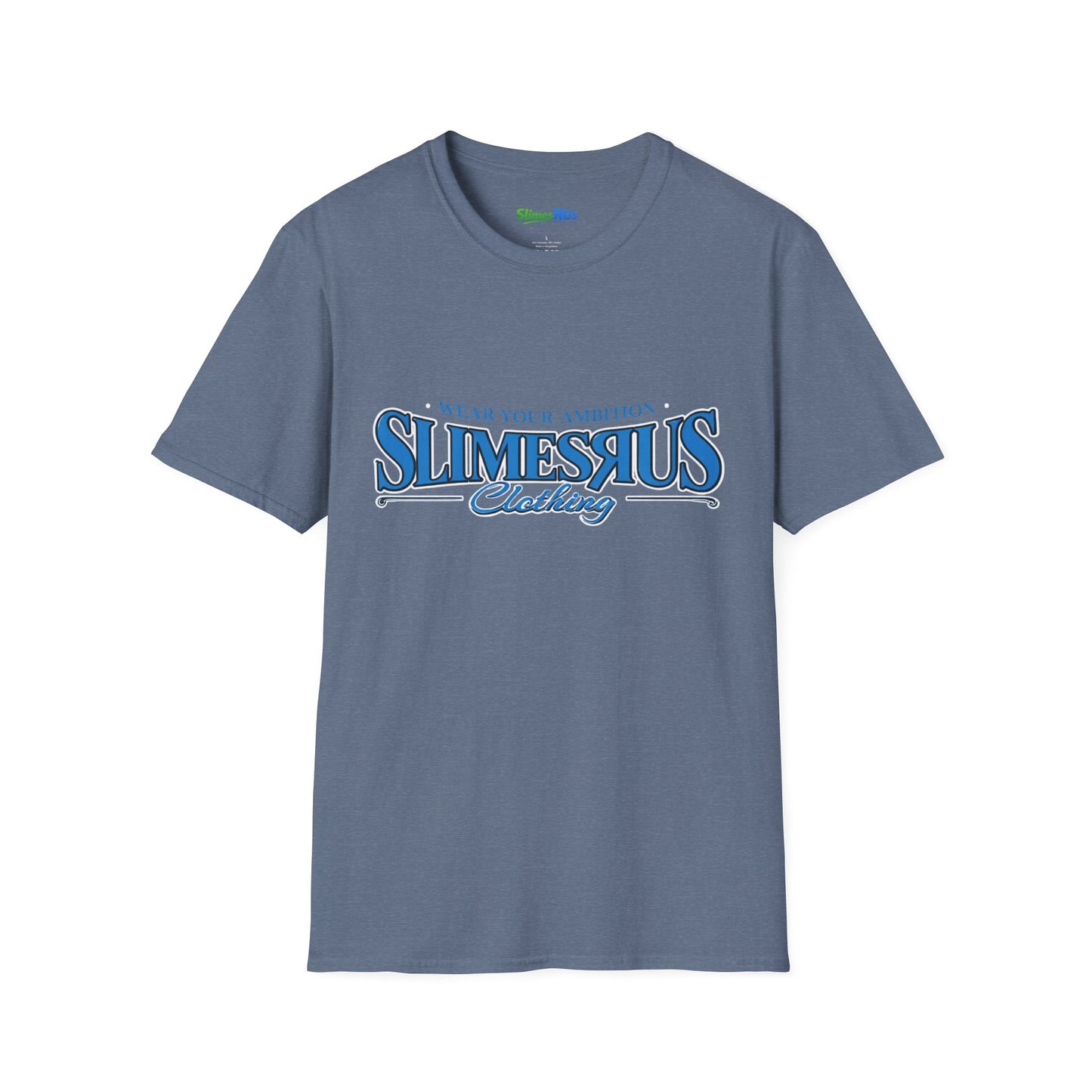 Slimesrus  Blue Unisex Softstyle T-Shirt