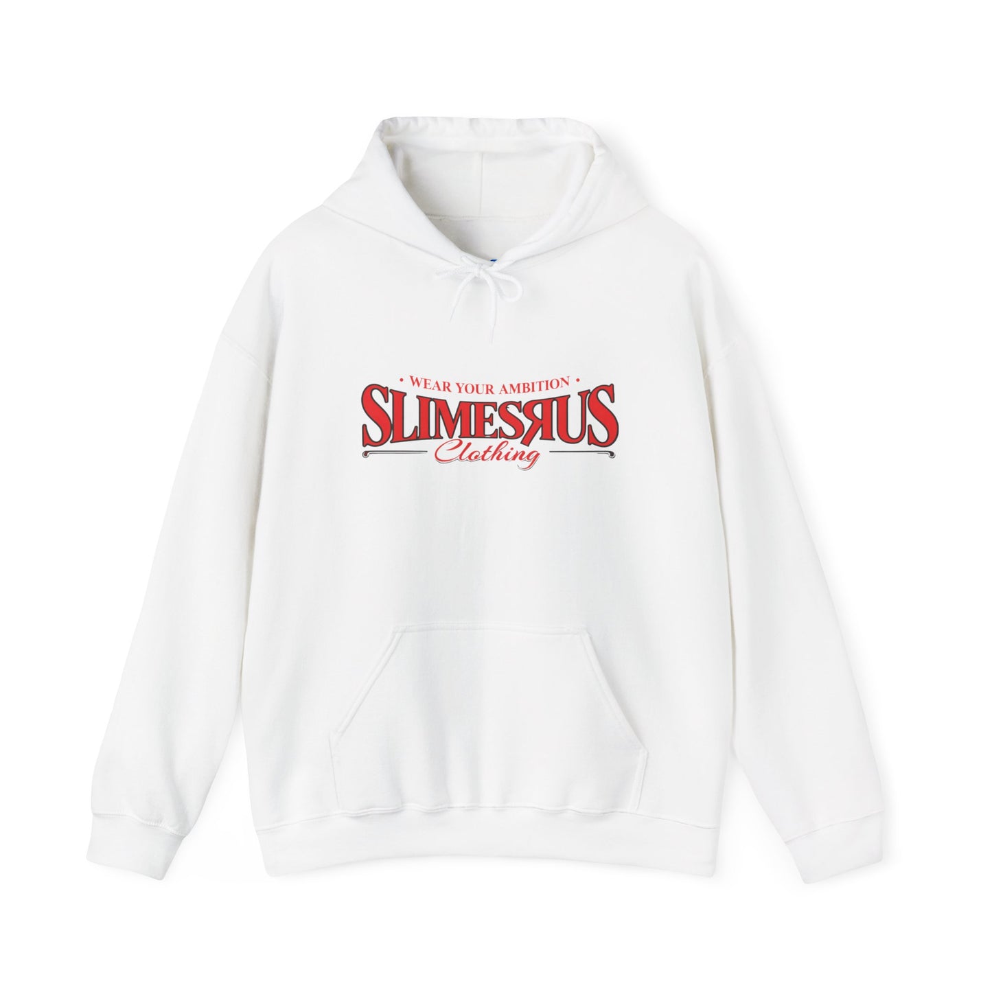 Slimesrus Hoodie – "Wear Your Ambition" Retro Logo Pullover