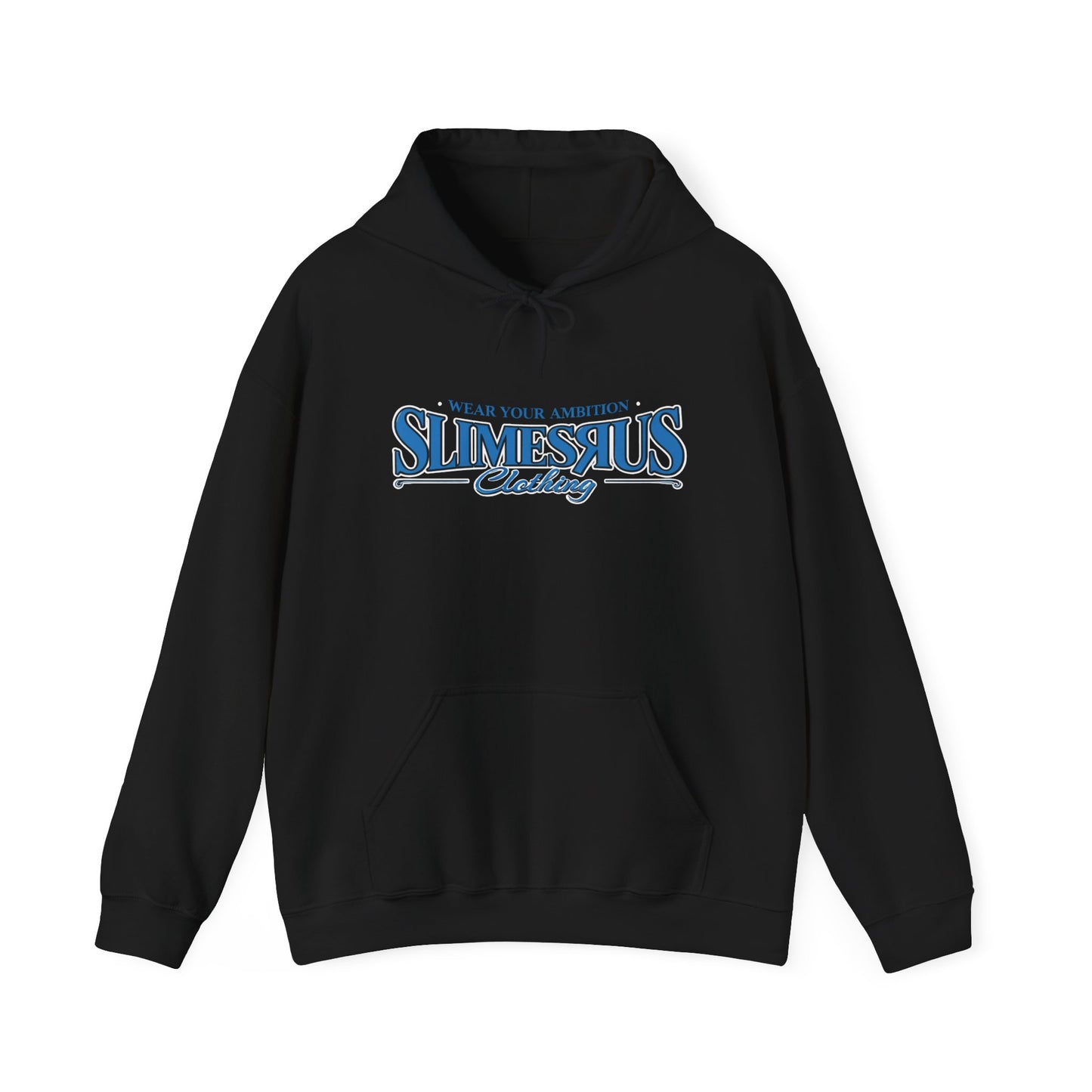 Slimesrus  Retro Blue Script Pullover