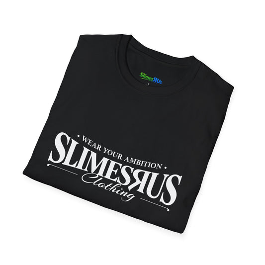 Snake Graphic T-Shirt — "Slimessrus Clothing" Logo Tee
