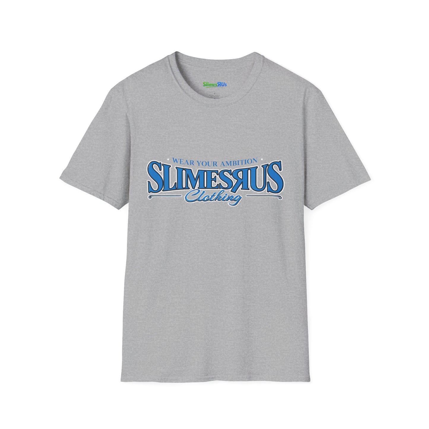 Slimesrus  Blue Unisex Softstyle T-Shirt