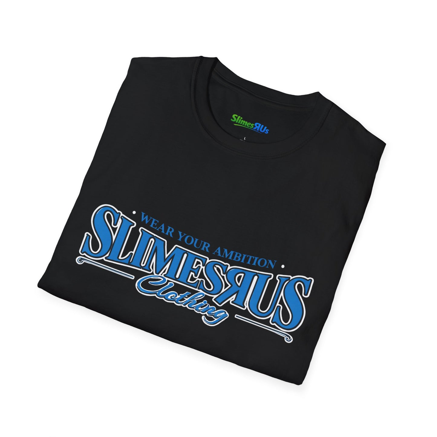 Slimesrus  Blue Unisex Softstyle T-Shirt