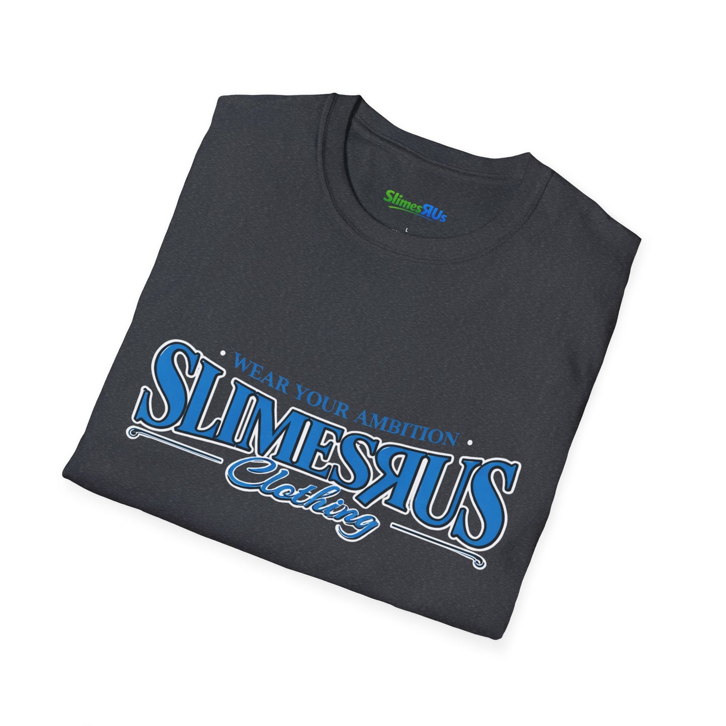 Slimesrus  Blue Unisex Softstyle T-Shirt