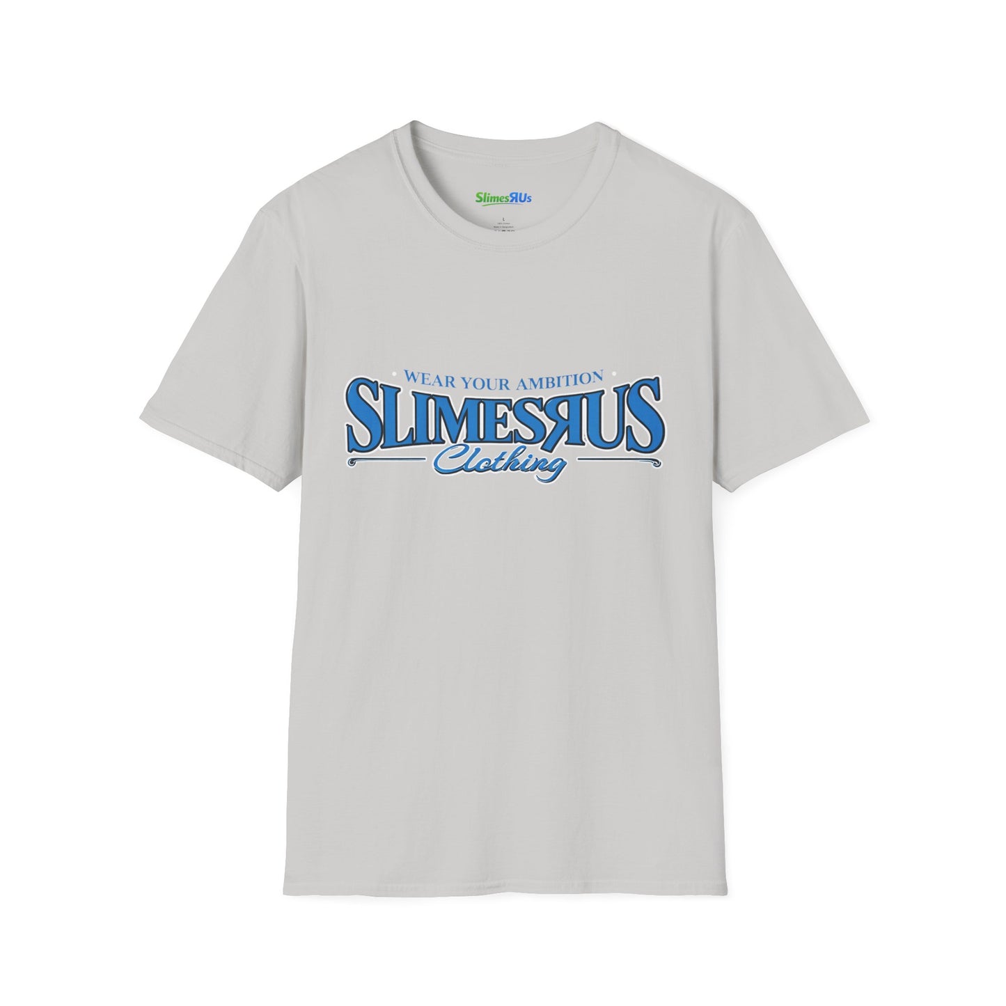 Slimesrus  Blue Unisex Softstyle T-Shirt