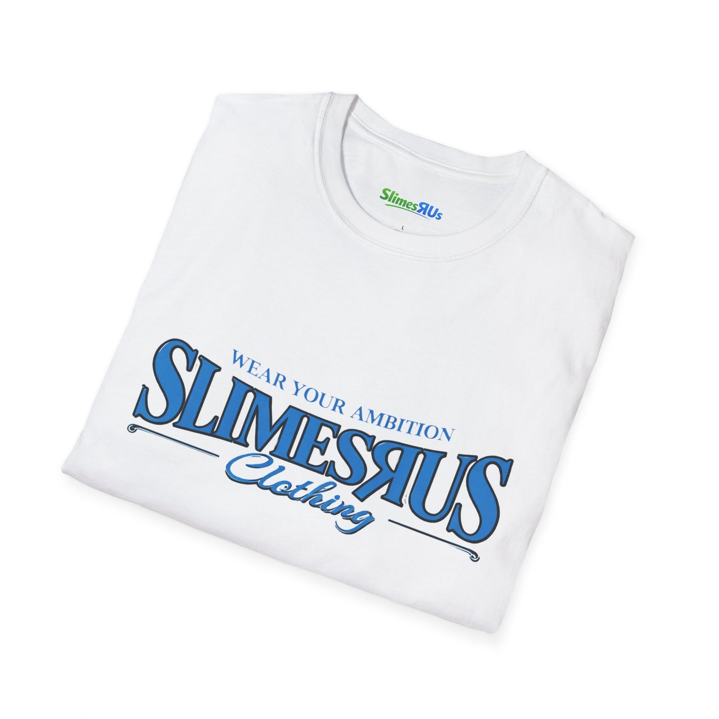 Slimesrus  Blue Unisex Softstyle T-Shirt