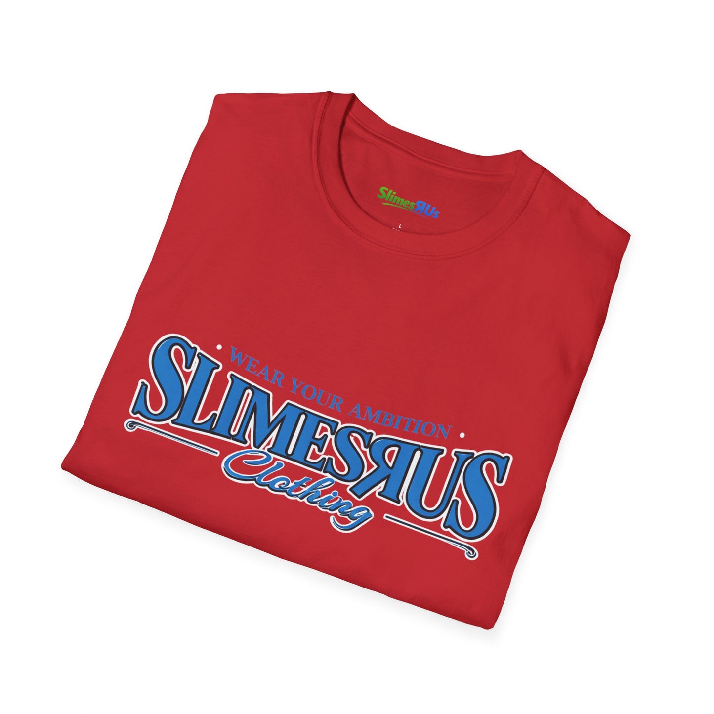Slimesrus  Blue Unisex Softstyle T-Shirt