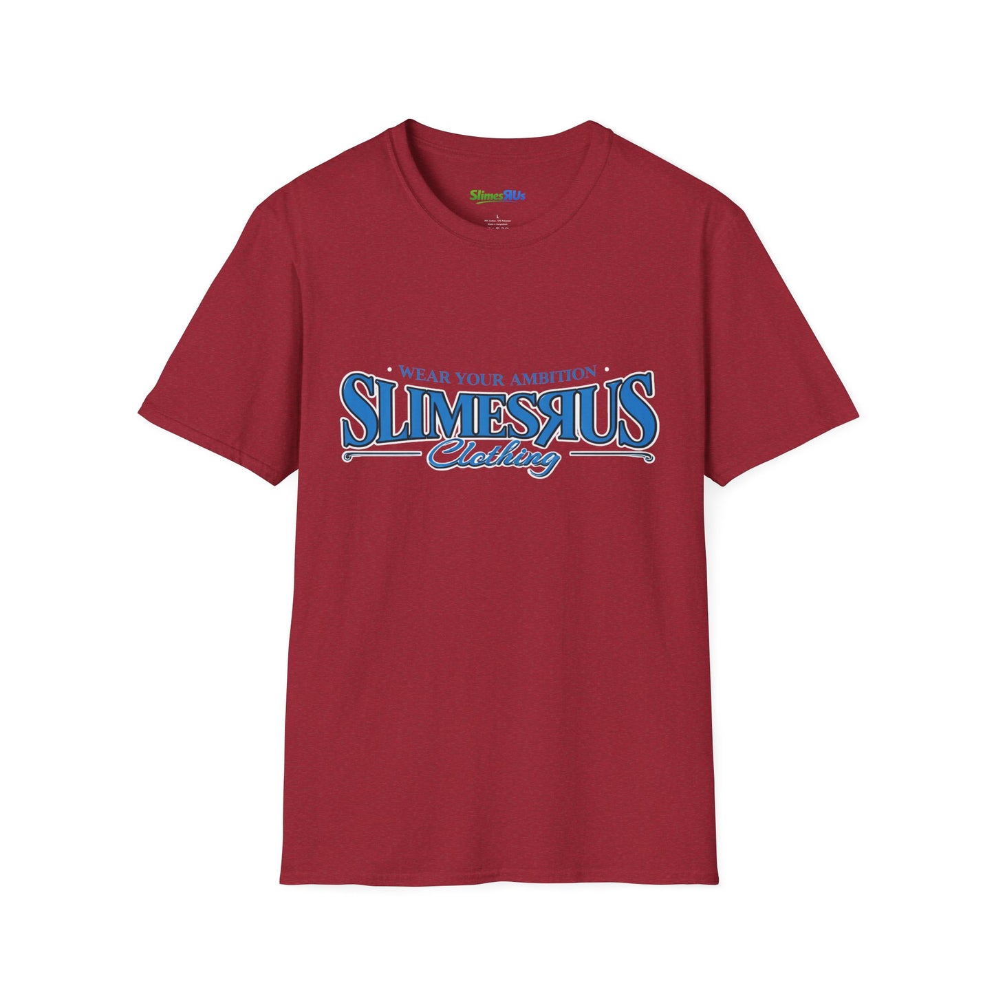 Slimesrus  Blue Unisex Softstyle T-Shirt