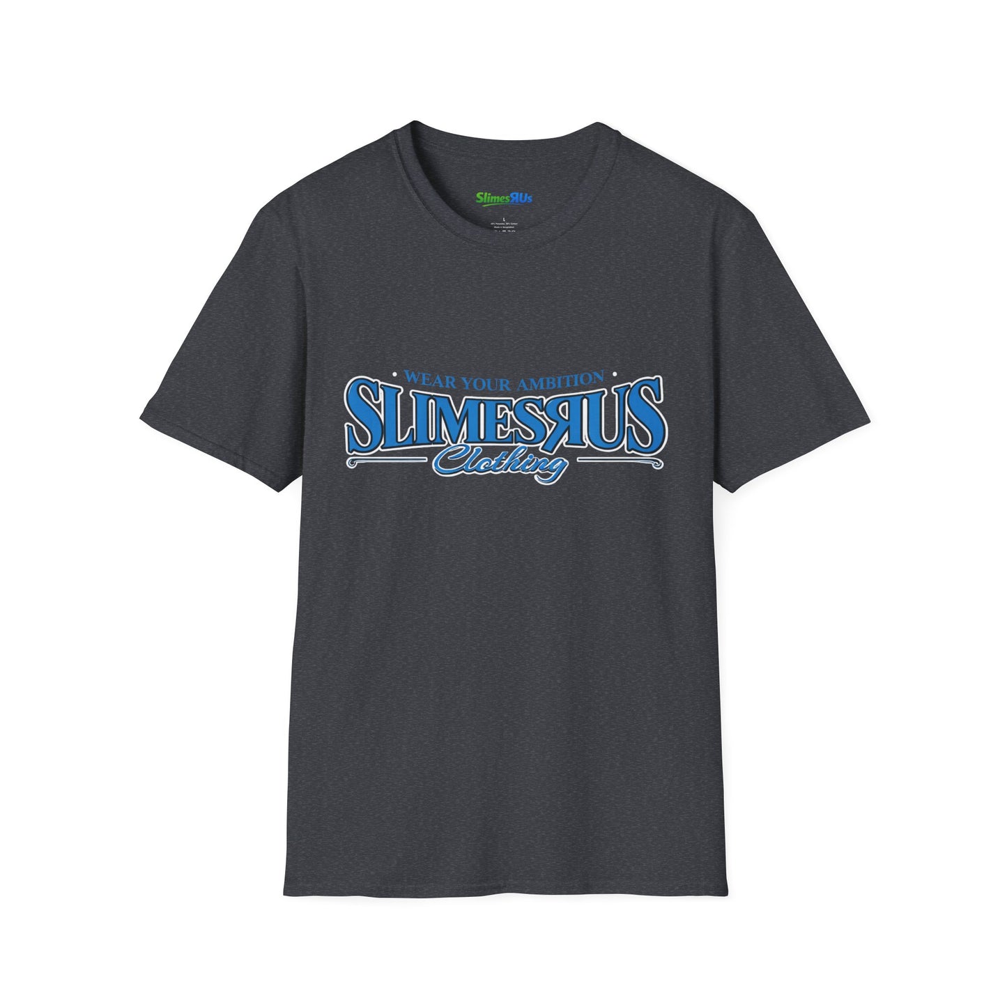 Slimesrus  Blue Unisex Softstyle T-Shirt