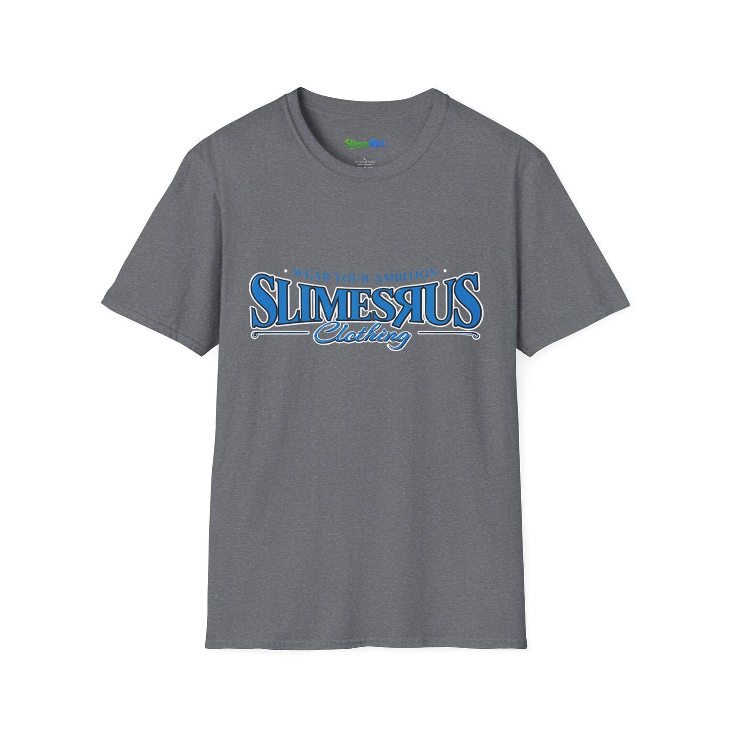 Slimesrus  Blue Unisex Softstyle T-Shirt
