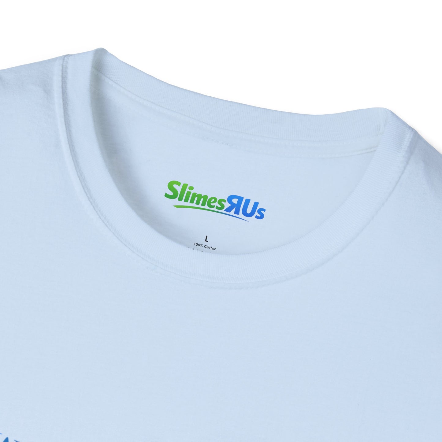 Slimesrus  Blue Unisex Softstyle T-Shirt