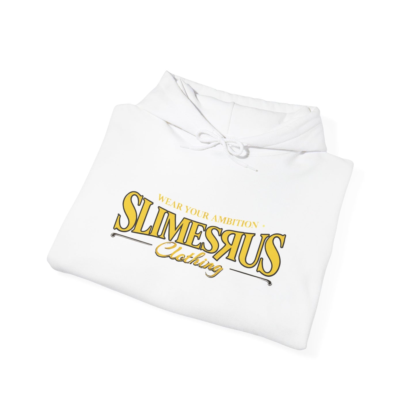 SlimesRUs  Yellow Script Graphic Pullover