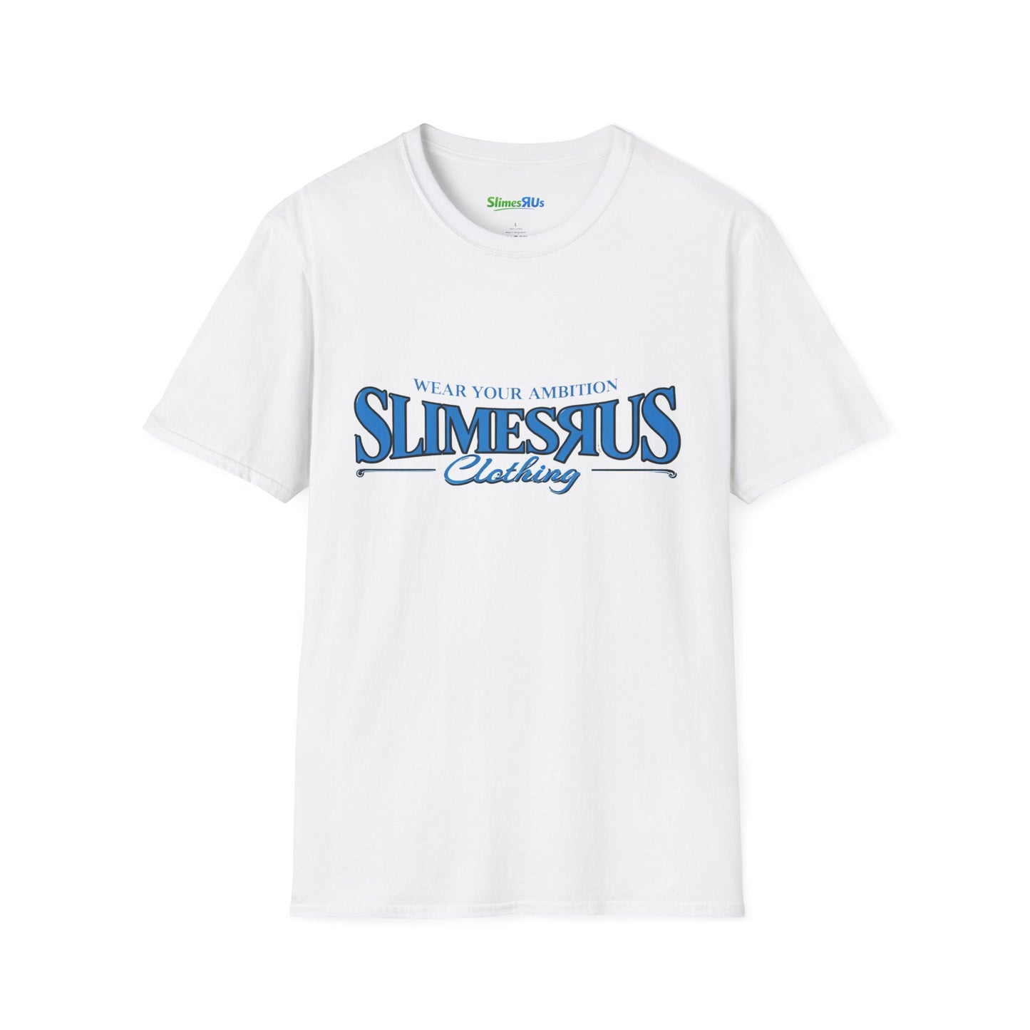Slimesrus  Blue Unisex Softstyle T-Shirt