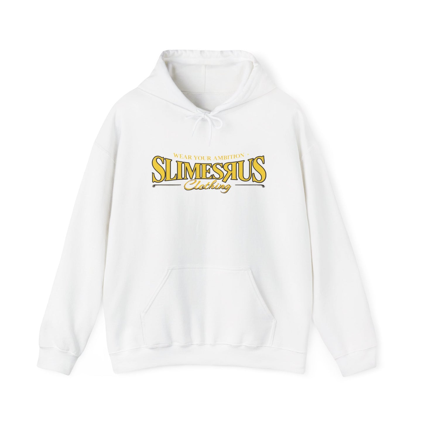 SlimesRUs  Yellow Script Graphic Pullover