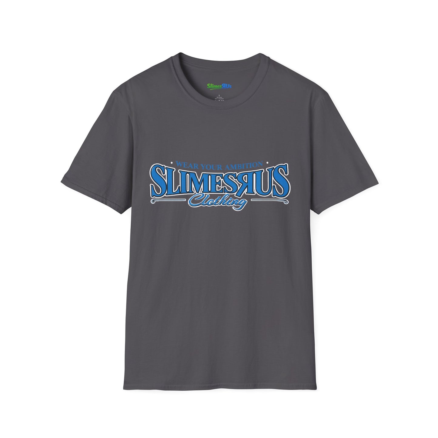 Slimesrus  Blue Unisex Softstyle T-Shirt