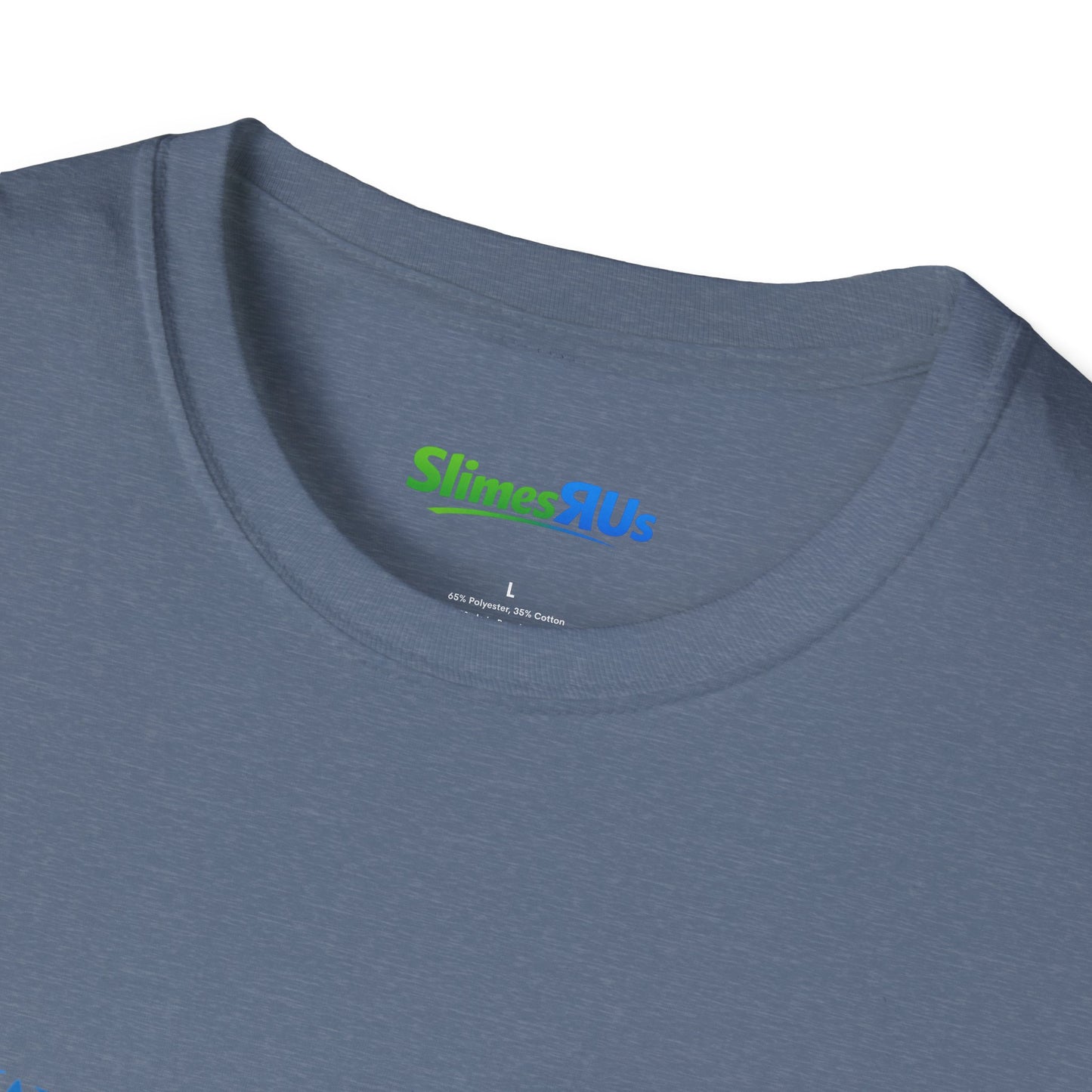 Slimesrus  Blue Unisex Softstyle T-Shirt