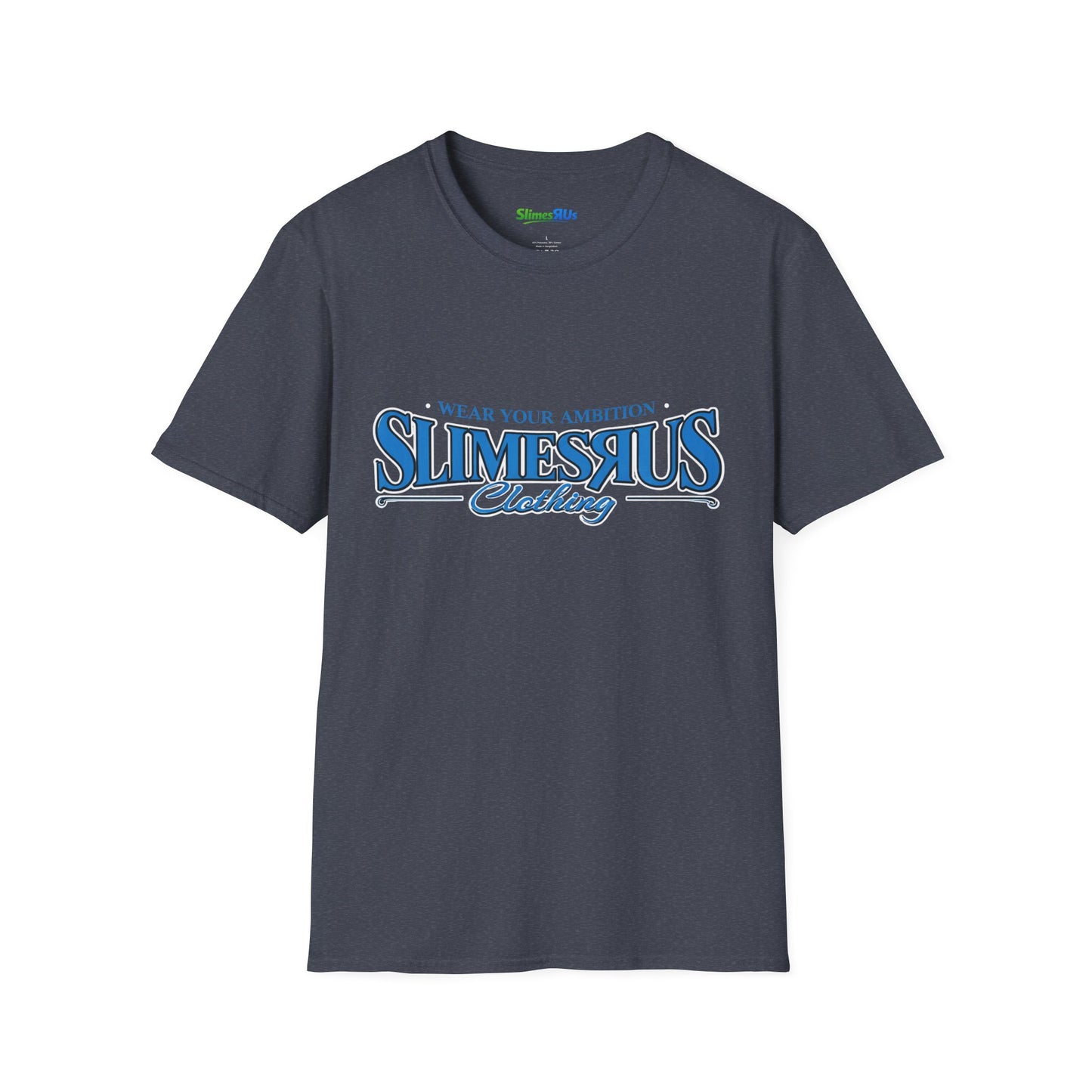 Slimesrus  Blue Unisex Softstyle T-Shirt