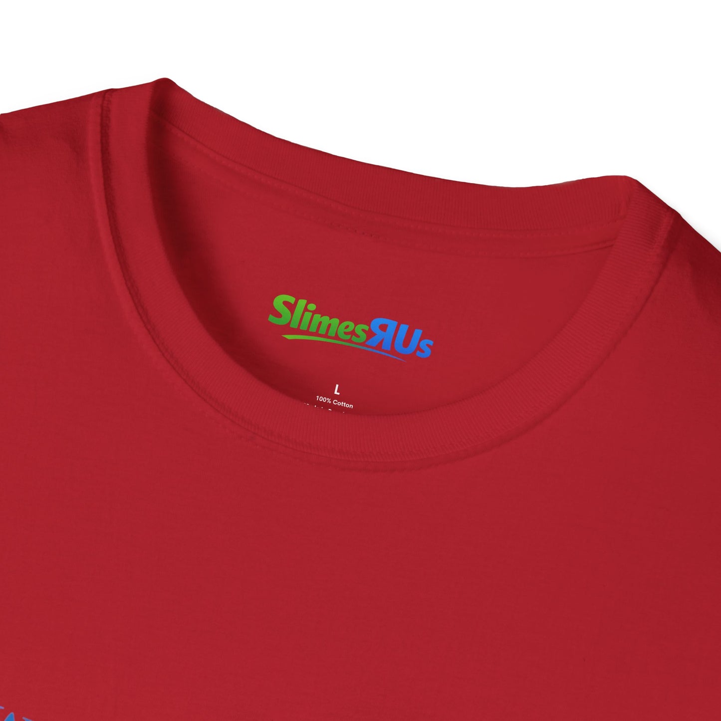 Slimesrus  Blue Unisex Softstyle T-Shirt
