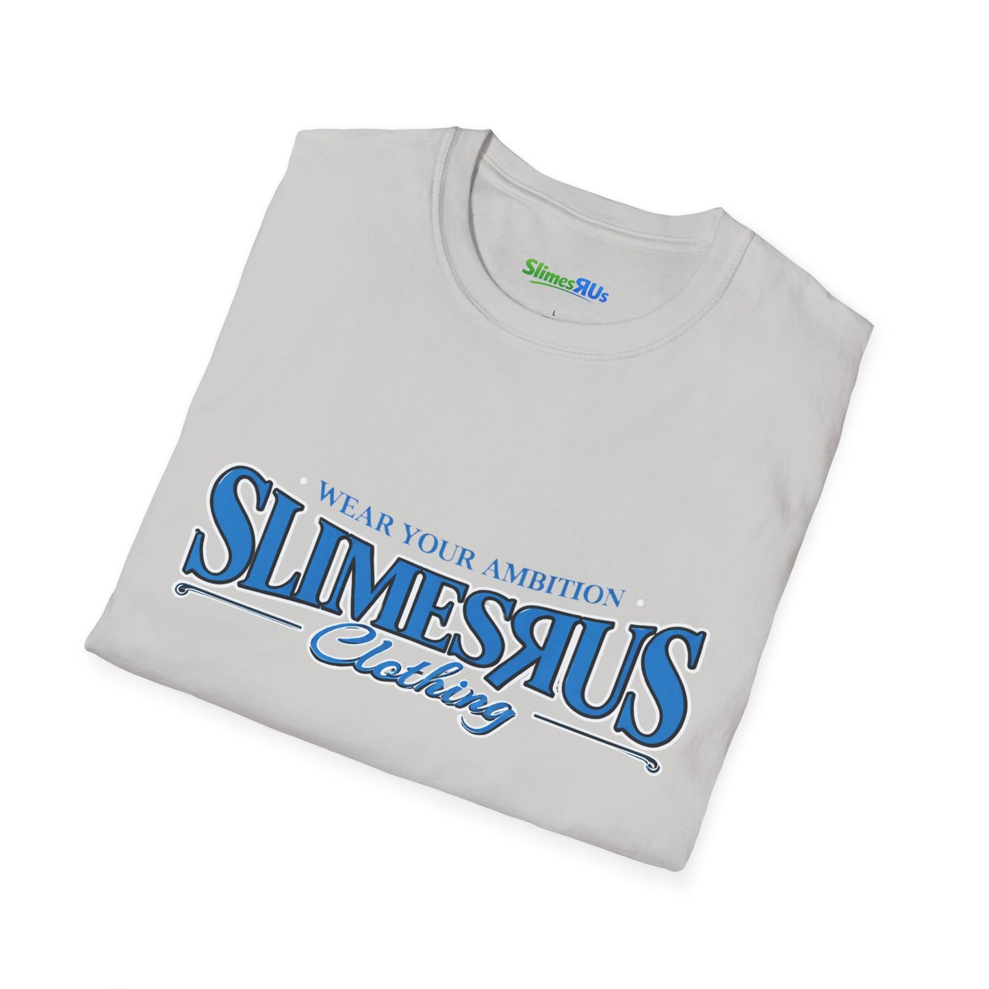 Slimesrus  Blue Unisex Softstyle T-Shirt
