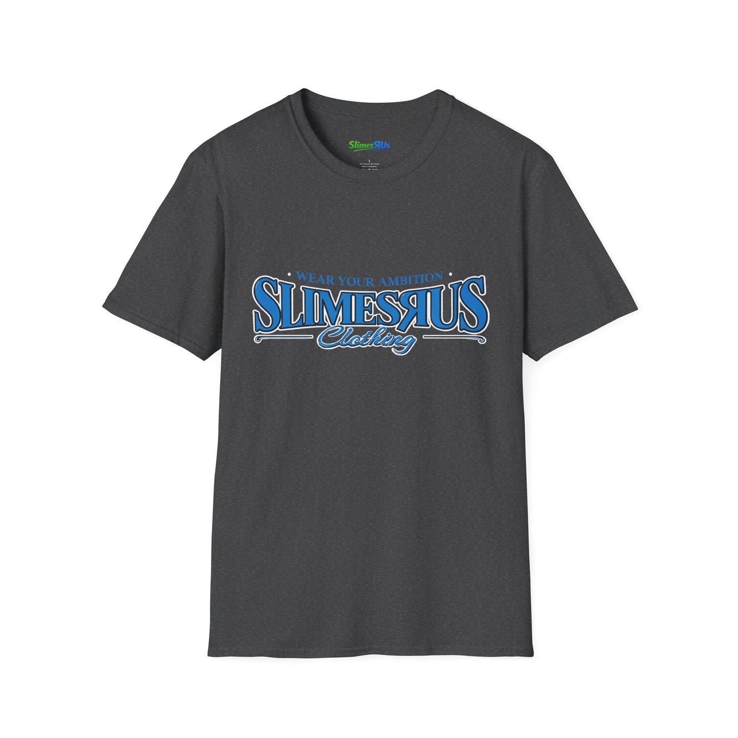 Slimesrus  Blue Unisex Softstyle T-Shirt