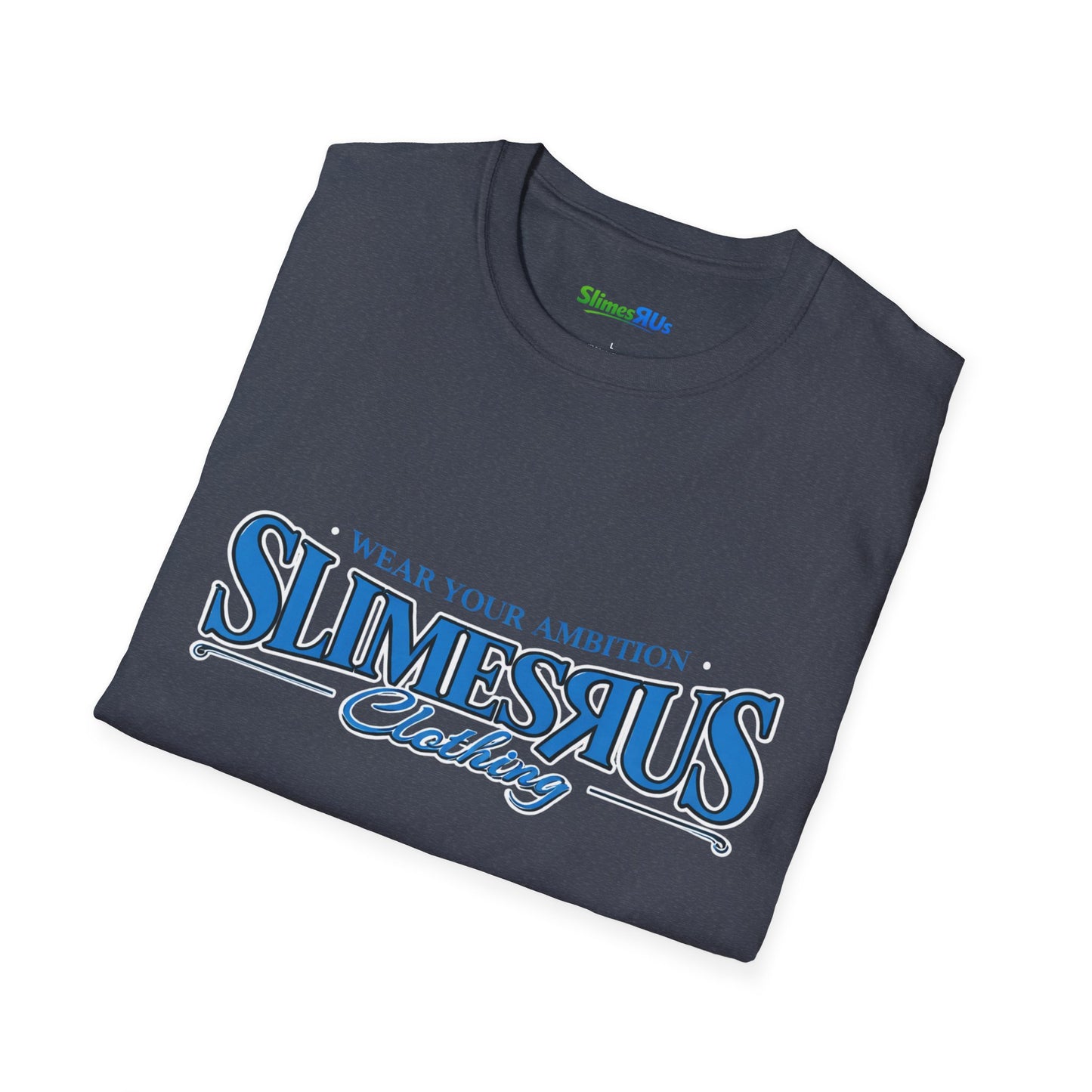 Slimesrus  Blue Unisex Softstyle T-Shirt