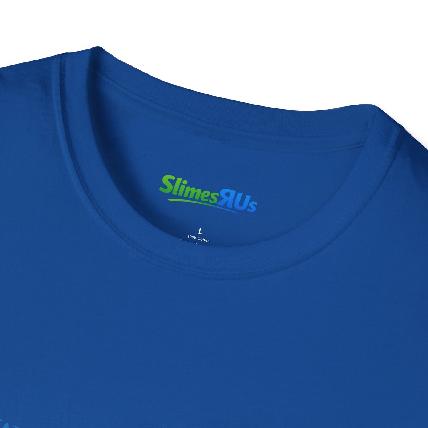 Slimesrus  Blue Unisex Softstyle T-Shirt