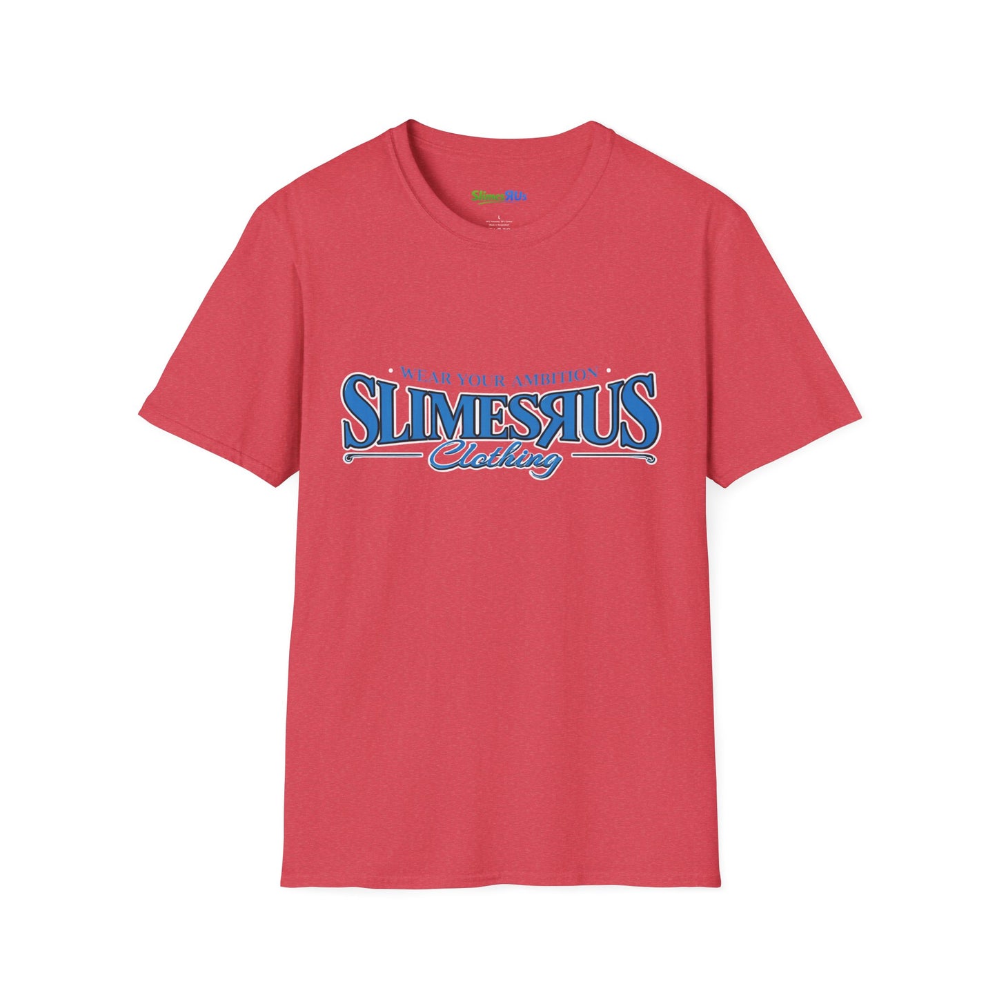 Slimesrus  Blue Unisex Softstyle T-Shirt