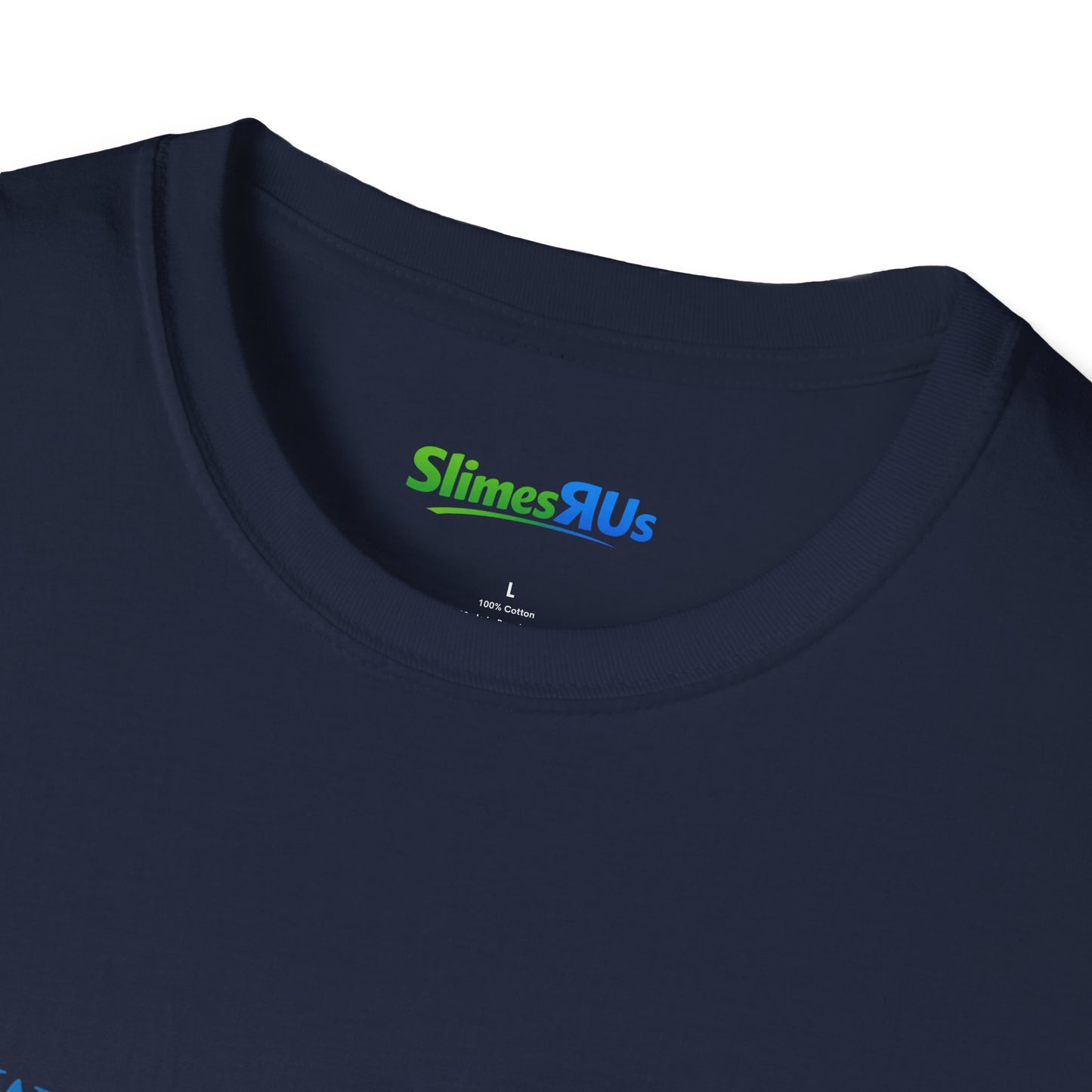 Slimesrus  Blue Unisex Softstyle T-Shirt