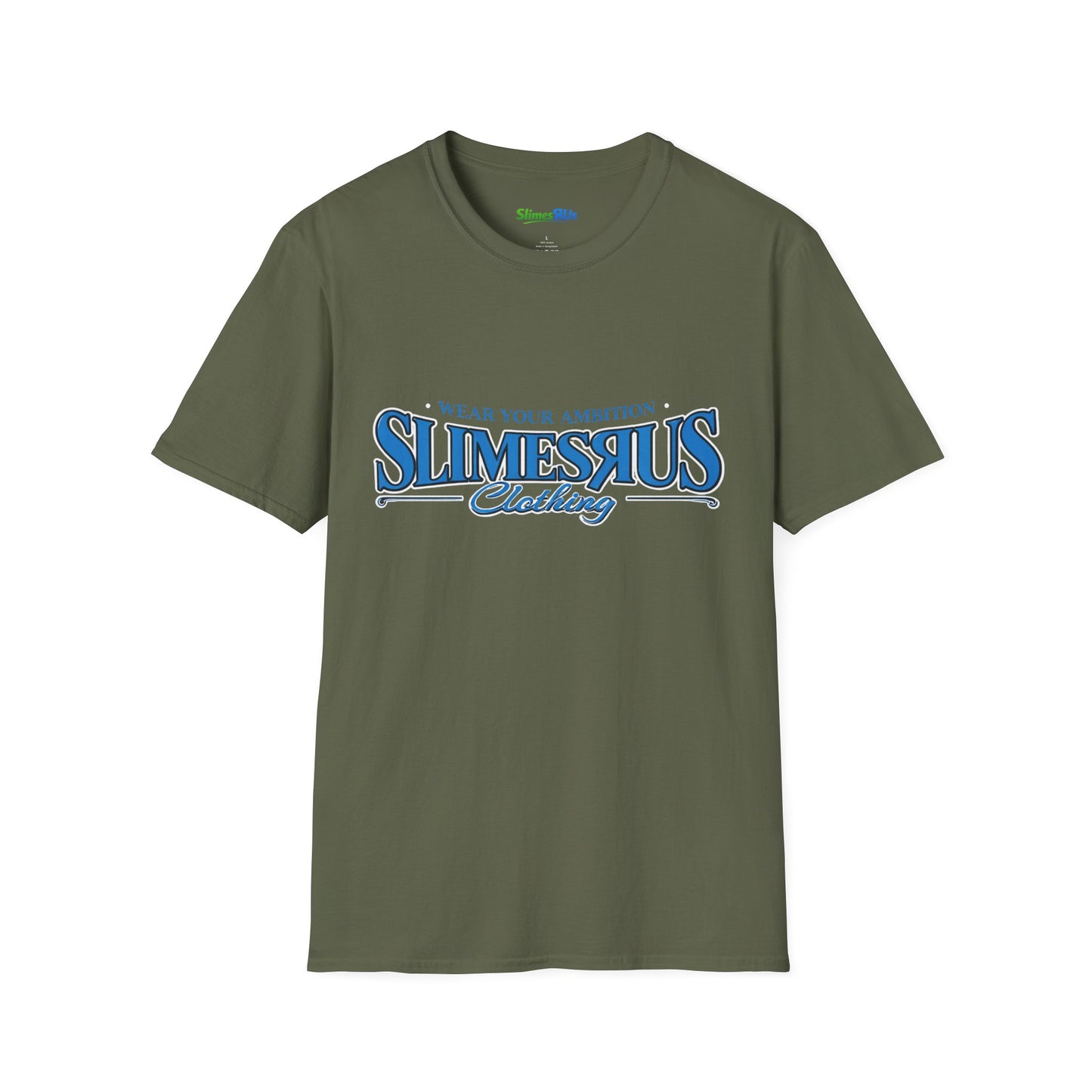 Slimesrus  Blue Unisex Softstyle T-Shirt